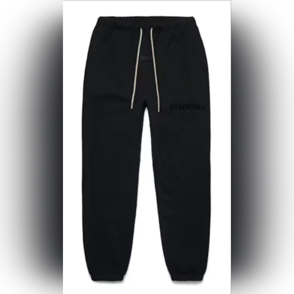 Fear of God Essential Black Joggers